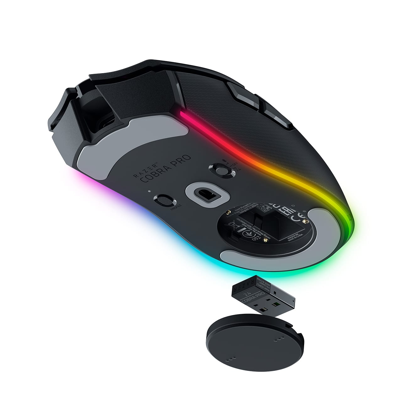 Razer Cobra Pro - bezprzewodowa mysz do gier z RGB - Sensor
